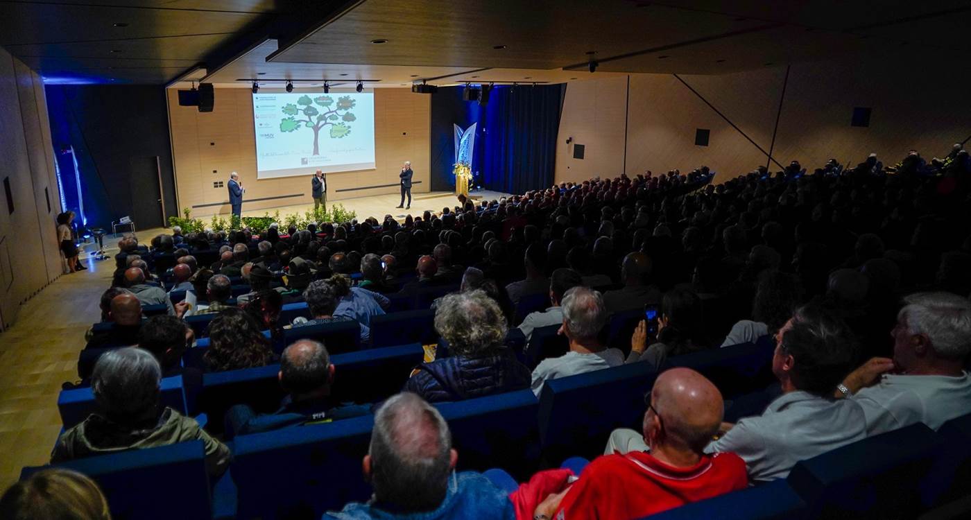 L'auditorium gremito