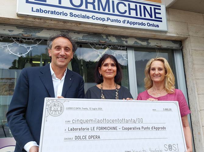 Da sinistra Gentilini Sosi Sartori