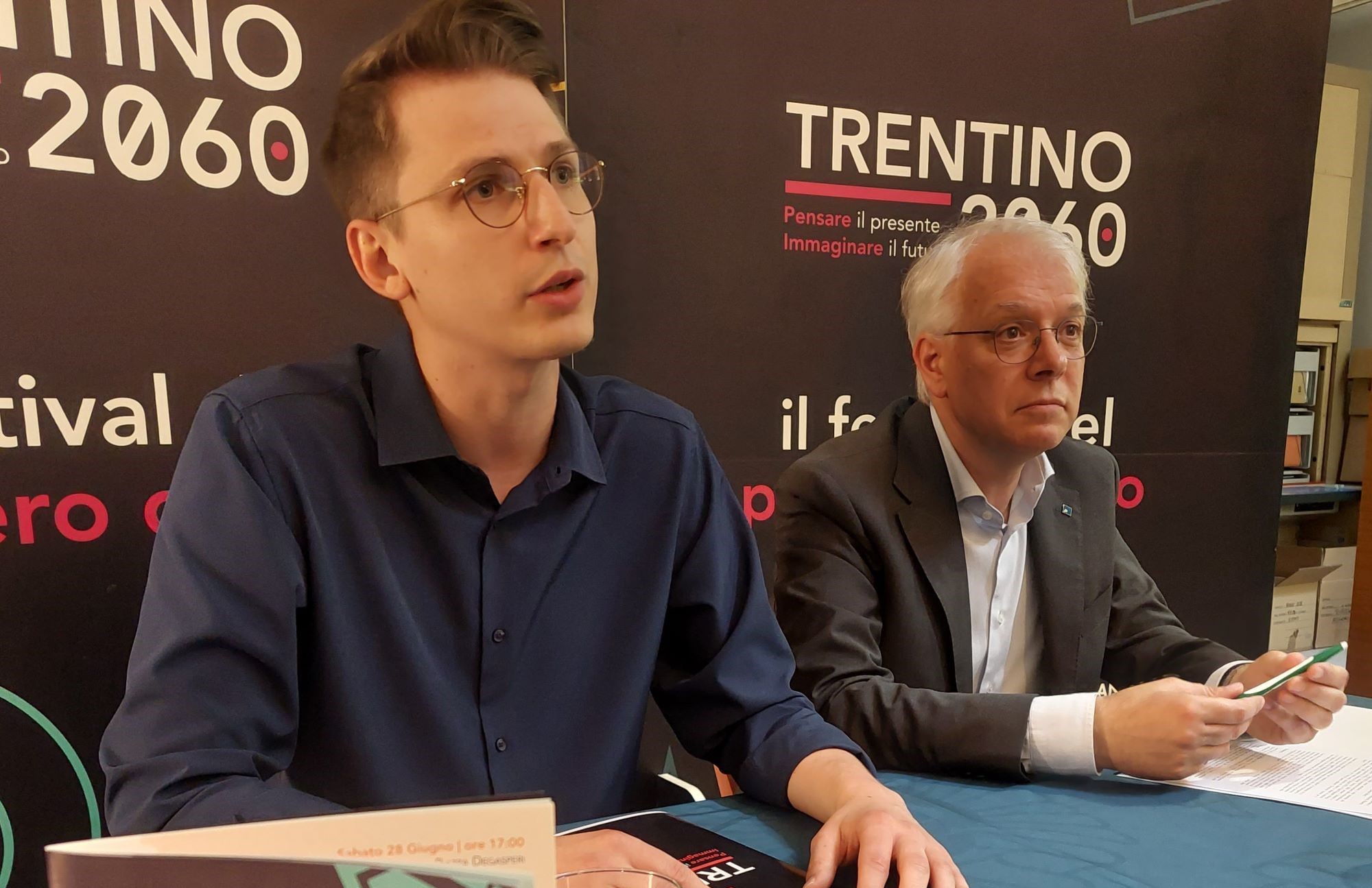 Da sinistra Battisti e Dandrea