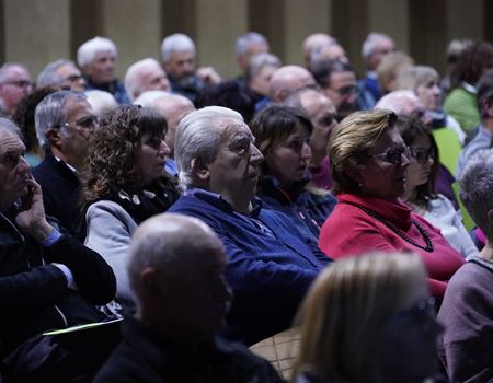 Un momento dell'assemblea