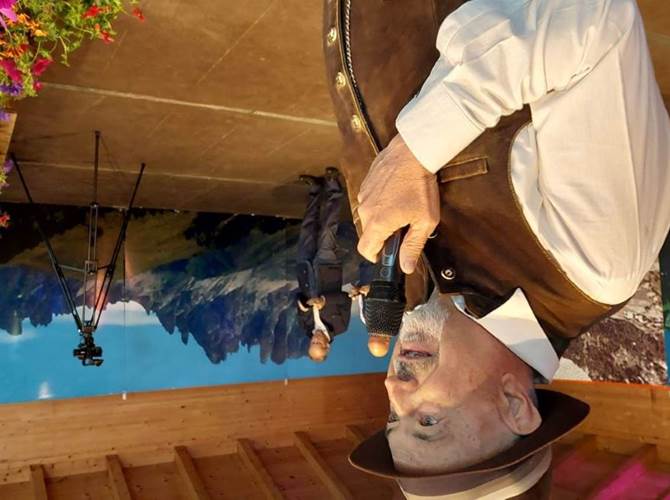 Il presidente Mauro Rizzi durante il suo intervento