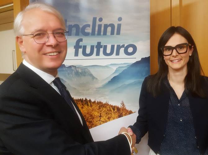 Da sinistra Arnaldo Dandrea e Greta Boso