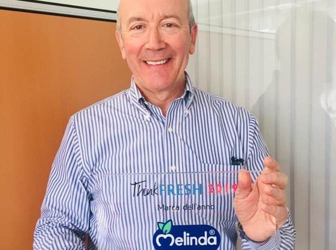 E' Melinda la  La quarta edizione di Think Fresh ha visto Melinda aggiudicarsi il Premio "Marca dell'Anno", riconoscimento che rende merito al brand cresciuto maggiormente in termini di notorietà Top of Mind e spontanea, quindi indipendentemente dal fatto di essere più o meno noto in precedenza.