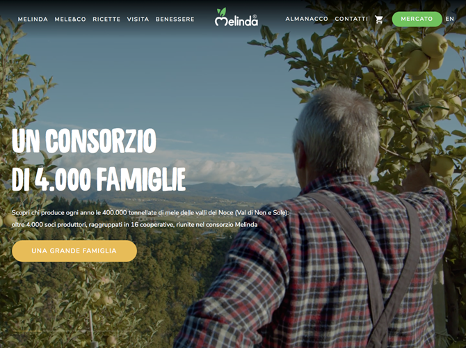 Melinda.it si rinnova e punta sui trend topic del Mondo Mela Un nuovo sito orientato agli utenti e raccontato direttamente in pillole video dai protagonisti, con contenuti in linea con i social trend risultati di maggior interesse in una ricerca sulle keyword online.