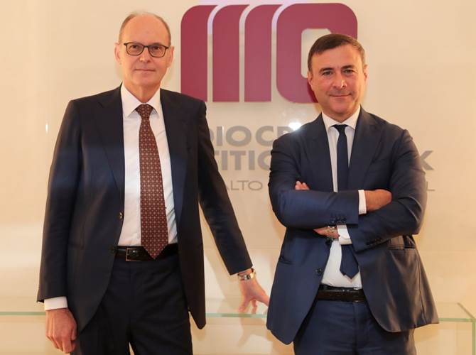 Da sinistra il presidente Stefano Mengoni e il direttore generale Diego Pelizzari