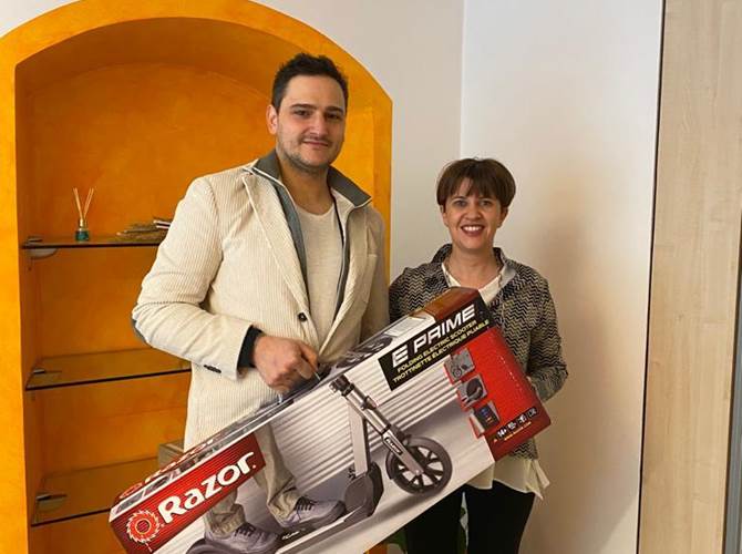 Il risparmio premia grazie al concorso Nef A vincere è stato un socio della Cassa Rurale Valsugana e Tesino.