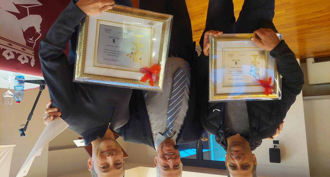 Da sinistra Devigili, Roncador, Franzoi