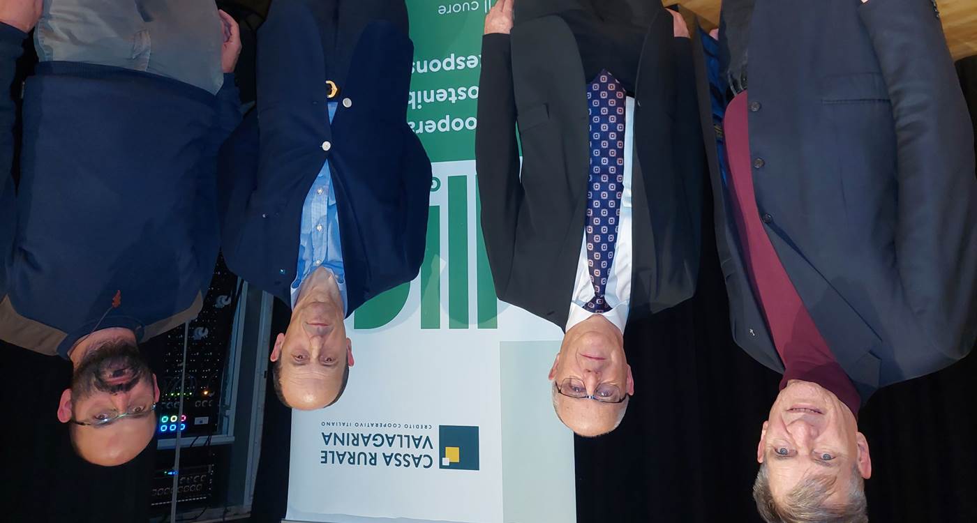 Da sinistra Nespoli, Maffei, Melotti, Sauro