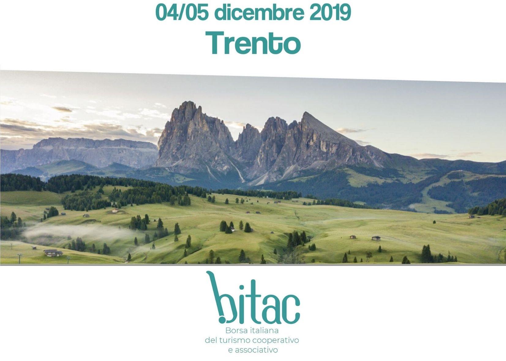 Parte domani la BITAC, la Borsa italiana del turismo copoerativo ed associativo per la prima volta a Trento.