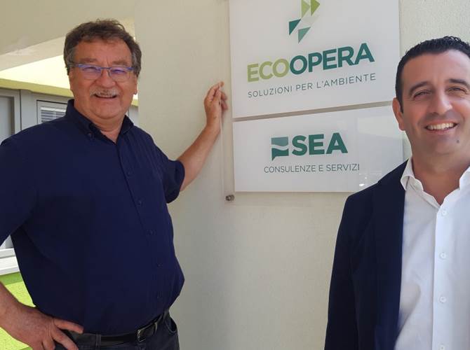 Da sinistra il presidente Renzo Cescato e il direttore Luca Laffi
