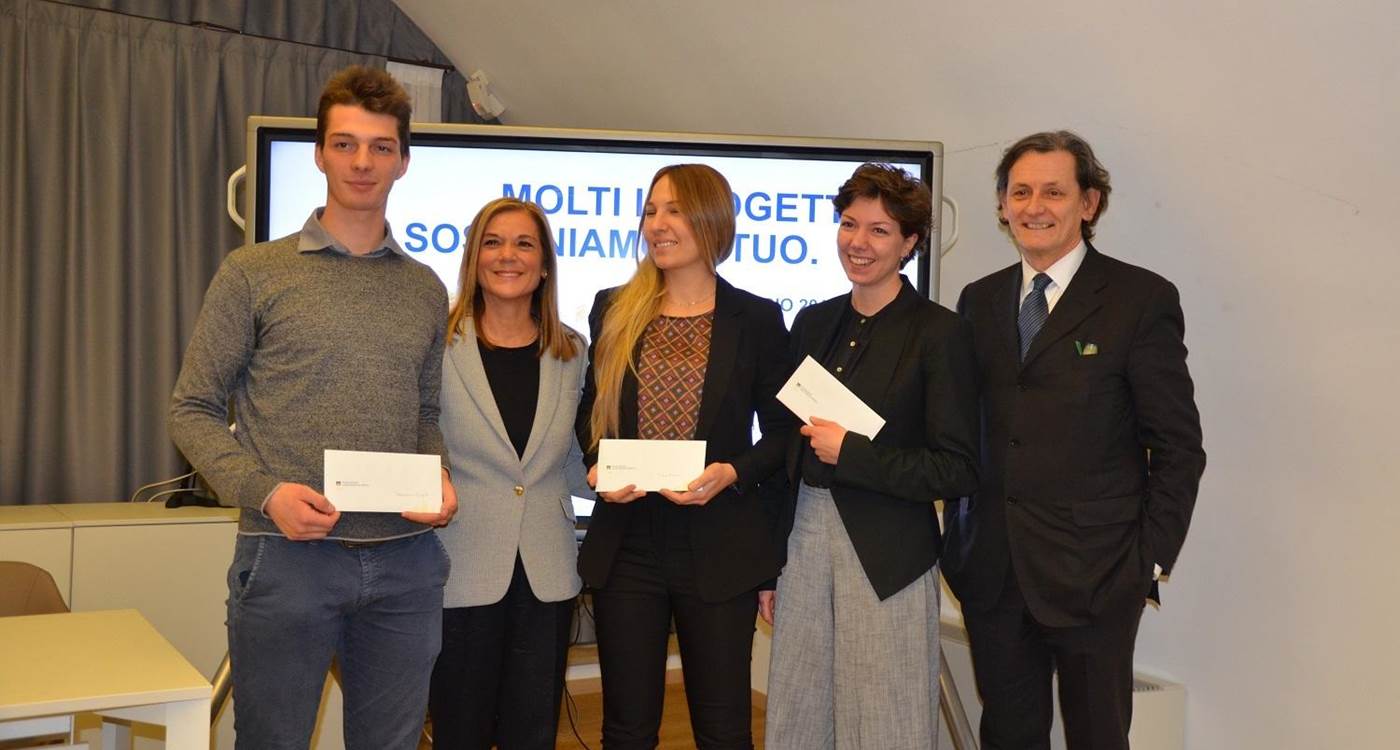 Premiazione di una delle edizioni scorse