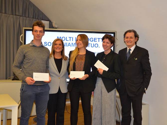 Premiazione di una delle edizioni scorse