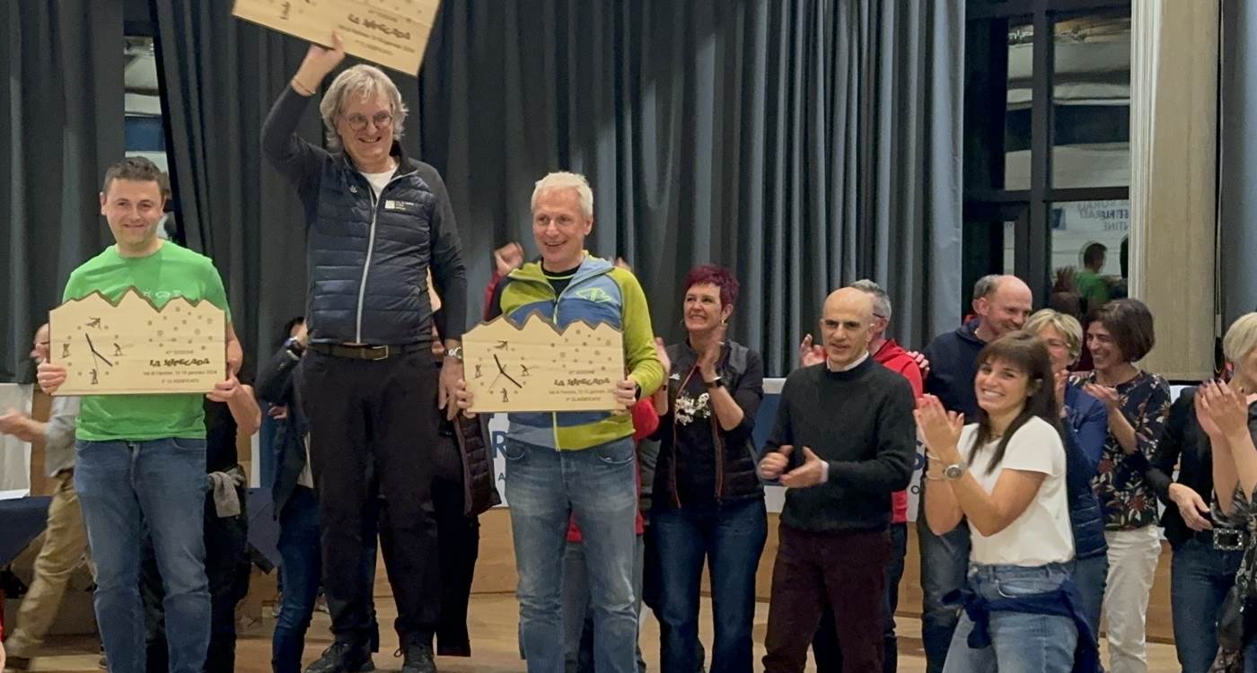 Il podio della 41esima Slipegada