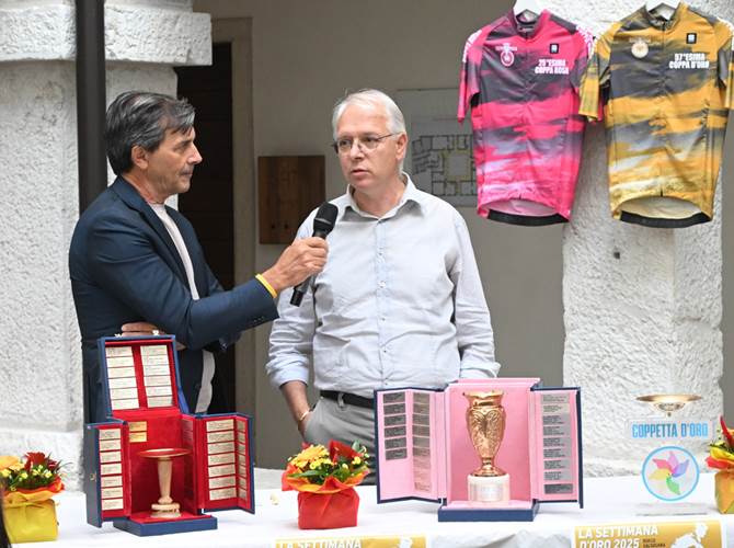 Arnaldo Dandrea, presidente Cr Valsugana e Tesino, qui intervistato da Lucio Gerlin