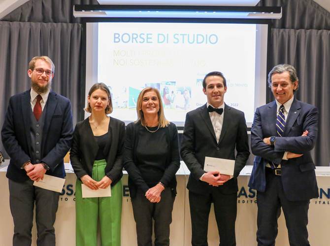 Da sinistra Merler Tasin Gramegna Rizzo Fracalossi