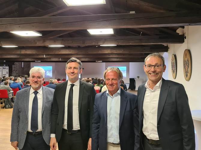 Da sinistra Capsoni Spinelli Stenico Failoni