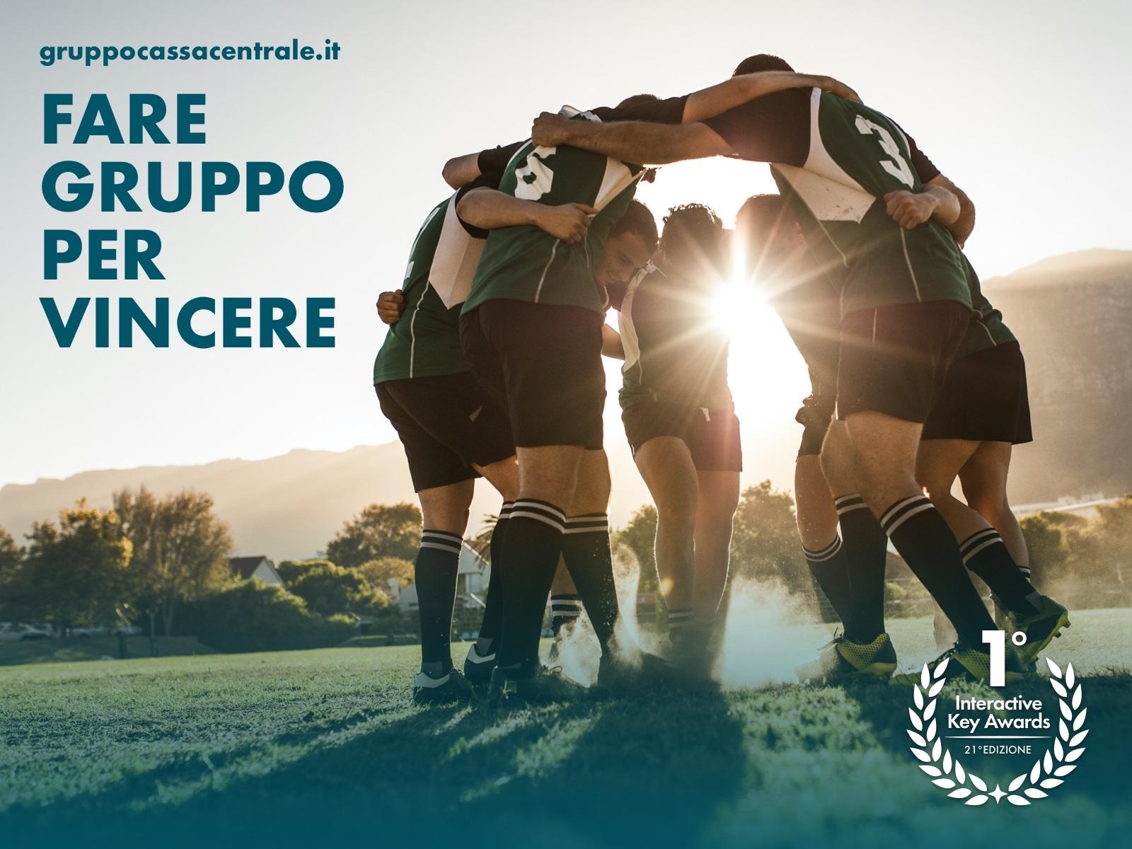 Il Gruppo Cassa Centrale vince il premio “Interactive Key Award” con il progetto “Nuovo sito Gruppo Bancario Cooperativo” Un riconoscimento di prestigio quello vinto da Cassa Centrale Banca, premiata per la categoria “Finanza, Assicurazioni, Consulenza e Ricerca” in occasione del 21° “Interactive Key Award”. Un premio di rilevanza nazionale, che va ad aggiungersi ai riconoscimenti ottenuti in questi anni, e che conferma la capacità del Gruppo Cassa Centrale nel conseguire performance brillanti, stando sempre al passo con l’evoluzione, anche digitale, del mercato.
