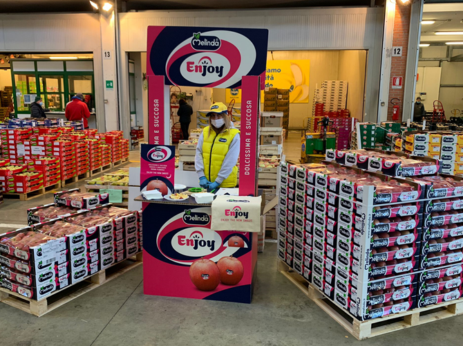 Melinda Enjoy®: si chiude una stagione positiva Più di un milione le confezioni arrivate nelle case degli italiani e oltre 500 operatori ortofrutticoli coinvolti nelle attività di promozione: questi, in sintesi, i numeri della campagna commerciale appena conclusa.