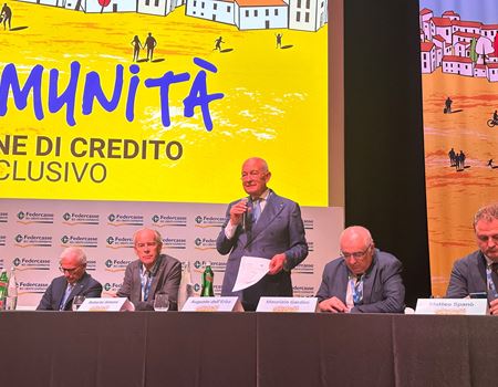 Da sinistra Sergio Gatti Roberto Simoni Augusto dell'Erba Maurizio Gardini