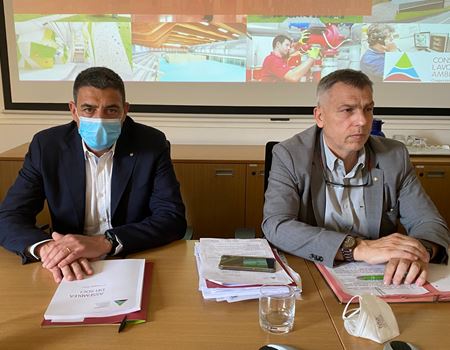 Da sinistra Parolari e Preghenella