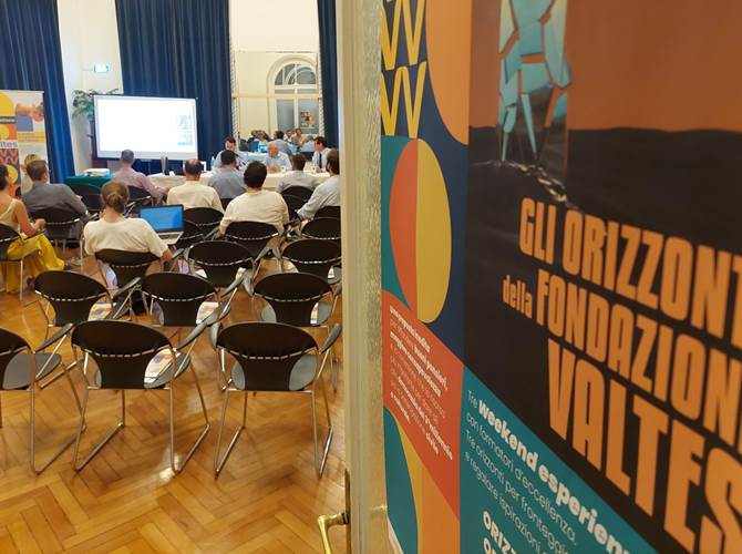 Panoramica durante la conferenza stampa