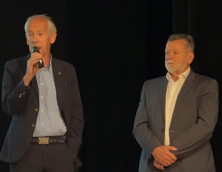 L'intervento del presidente della Federazione Roberto Simoni