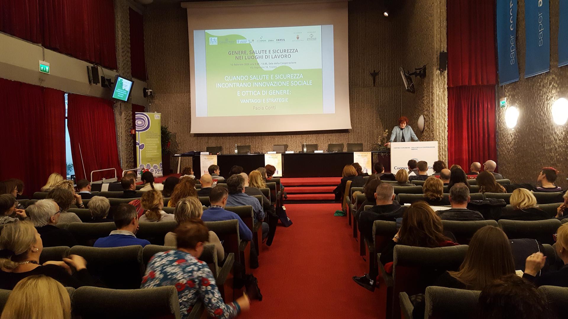 Salute e sicurezza al lavoro, è (anche) una questione di genere Oggi un seminario formativo sul tema, durante il quale sono stati presentati i risultati della ricerca collegata realizzata su 15 cooperative campione e le linee guida elaborate per l’applicazione nelle aziende. Nel 2018 in Trentino ci sono stati 8.344 infortuni sul lavoro, di cui 7 mortali.