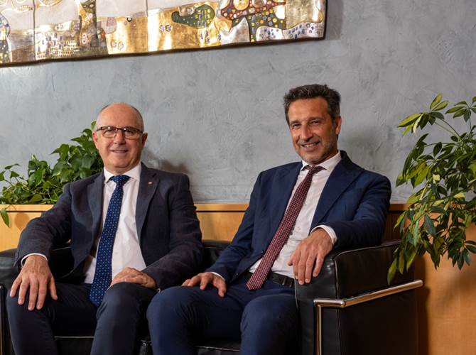 Da sinistra il presidente Maffei e il direttore Deimichei
