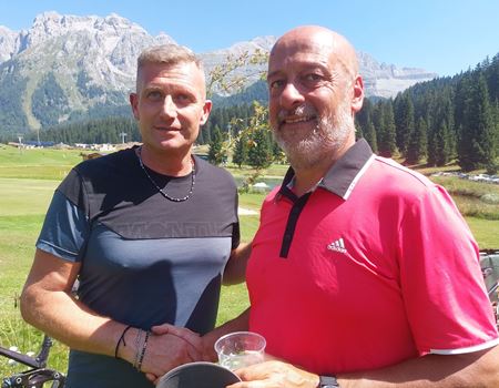 Da sinistra Albasini e Saccani