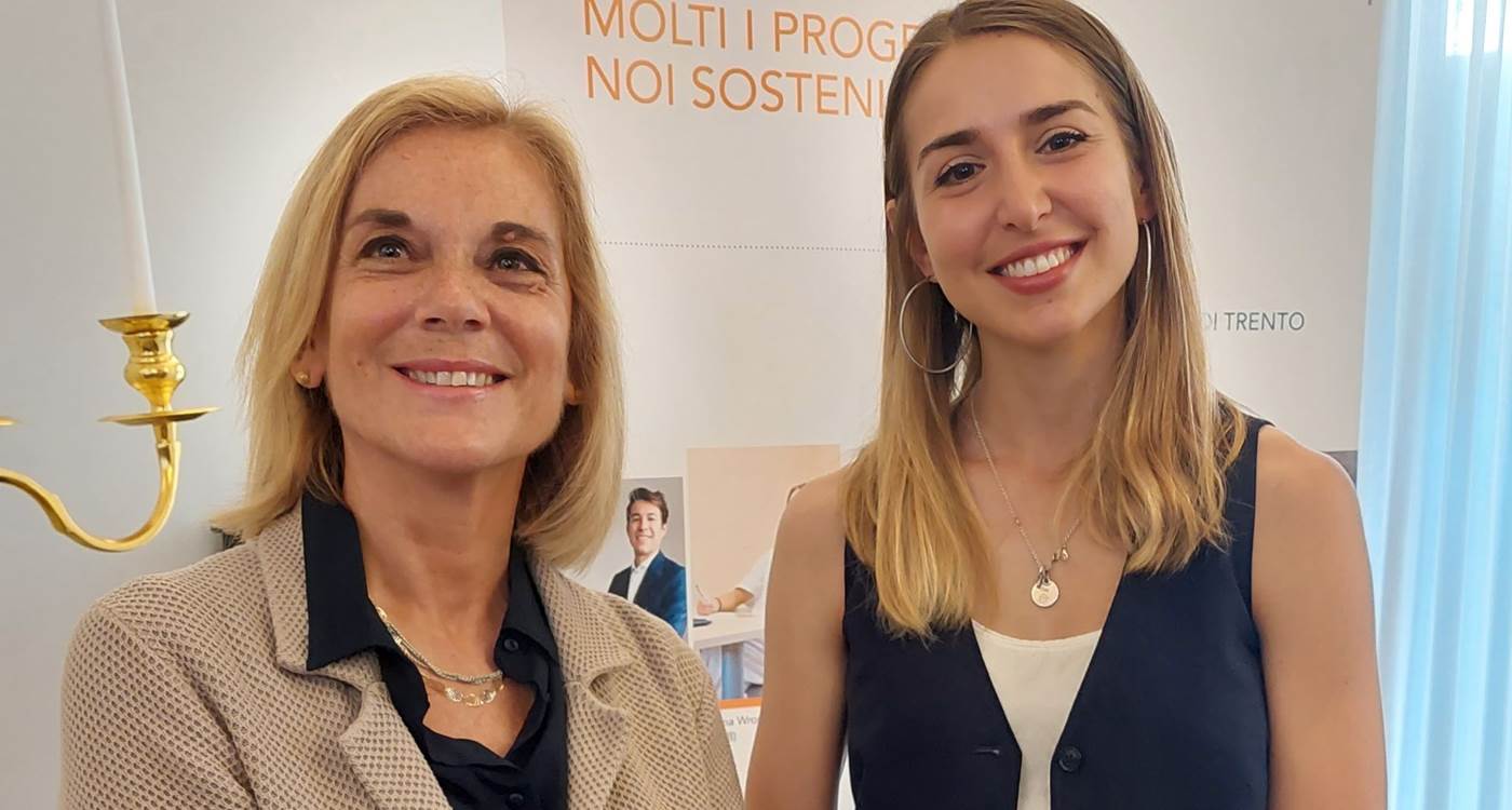 Da sinistra Rossana Gramegna e Anna Calliari