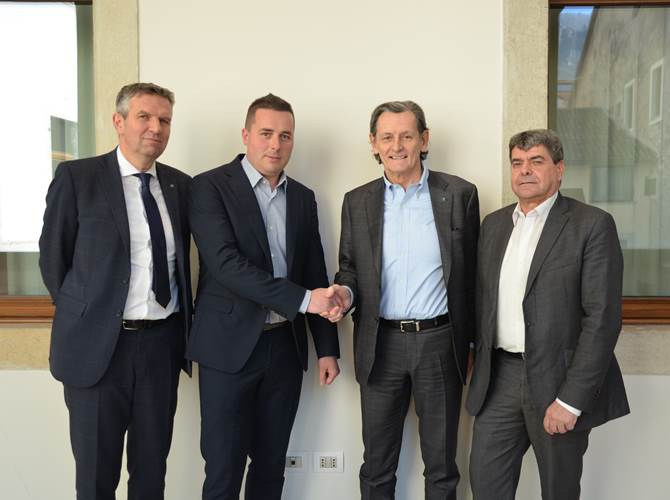 Da sinistra Pojer Graziadei Fracalossi Grandi