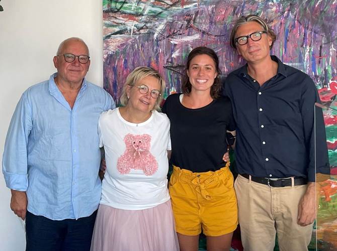 Da sinistra Rodolfo Benacchio, vicepresidente cooperativa Iter; Serenella Cipriani, presidente Cooperativa Il Ponte; Irene Buttà, presidente Cooperativa Smart; Filippo Simeoni, direttore cooperativa Il Ponte.