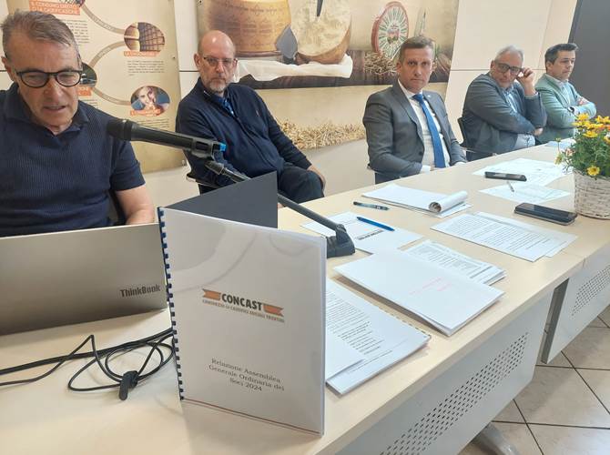 Da sinistra Cristoforetti Ramelli Albasini Barbi Pellegrini