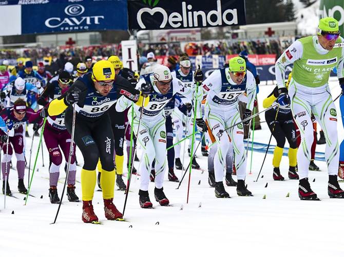 Melinda sponsor della Marcialonga L’evento sportivo più atteso nelle Valli di Fiemme e di Fassa  è nel cuore dei trentini così come le mele dal bollino blu.