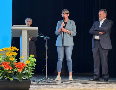 L'intervento dell'assessora provinciale Giulia Zanotelli