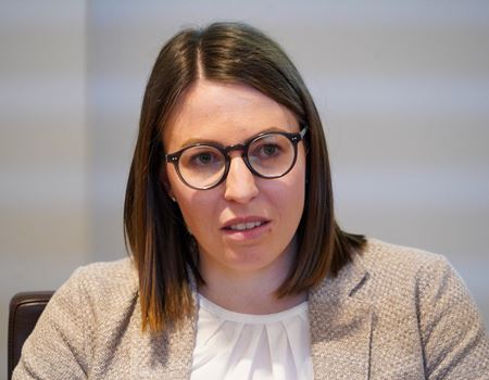 La neopresidente Valentina Vanzo