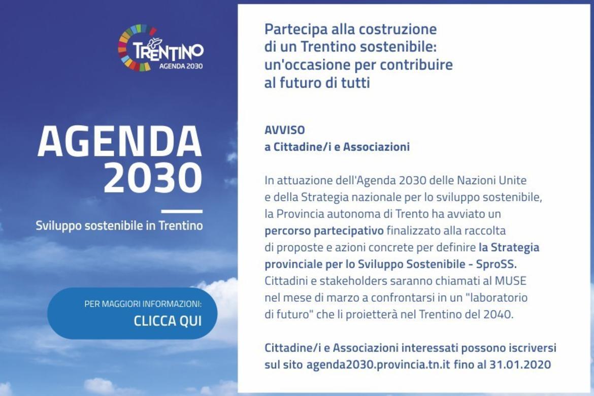 Via al confronto promosso dal vicepresidente Tonina per costruire il Trentino sostenibile di domani.