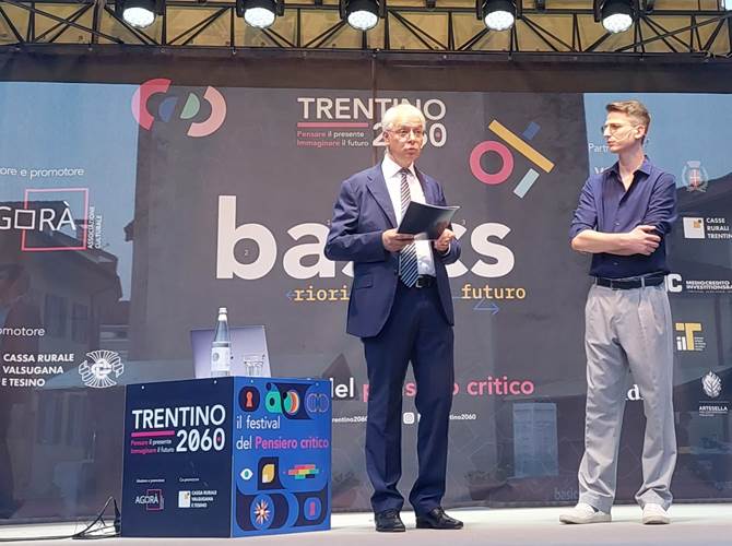 Da sinistra Arnaldo Dandrea e Davide Battisti