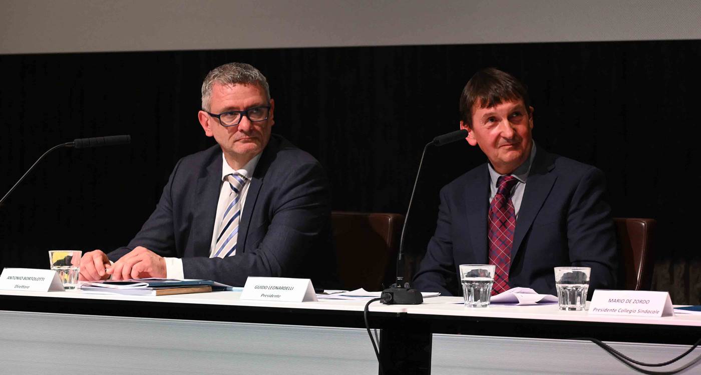Da sinistra Bortolotti e Leonardelli