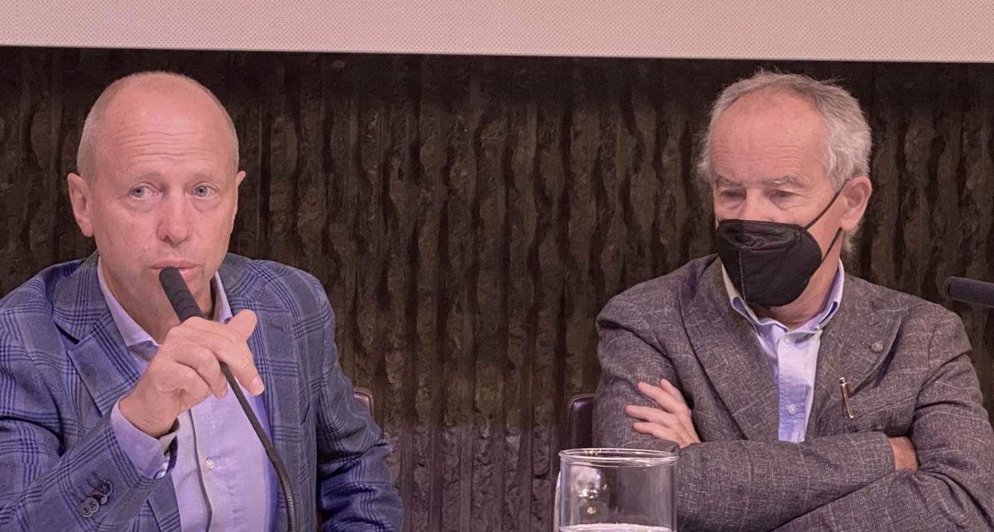 Da sinistra Michele Odorizzi e Roberto Simoni