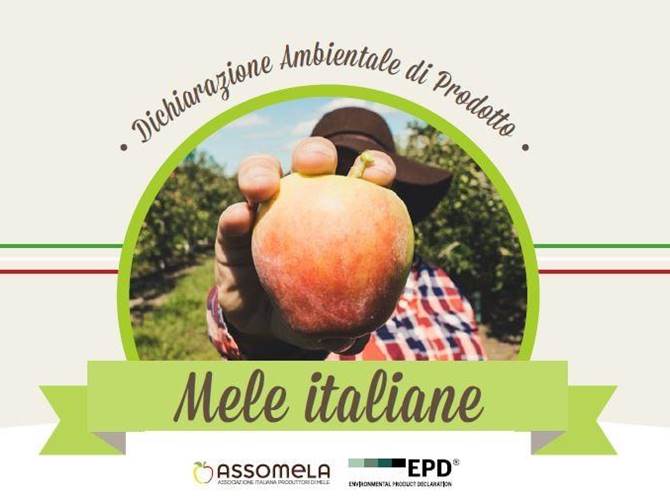 Assomela pubblica l’ottavo aggiornamento della Dichiarazione Ambientale di Prodotto delle Mele Italiane Contiene la quantificazione degli impatti ambientali associati al ciclo di vita delle mele.