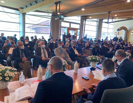 Il direttore Sergio Paoli durante la sua relazione