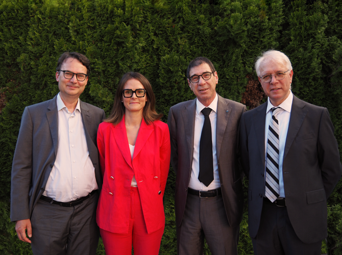 Da sinistra Modena Boso Gonzo Dandrea