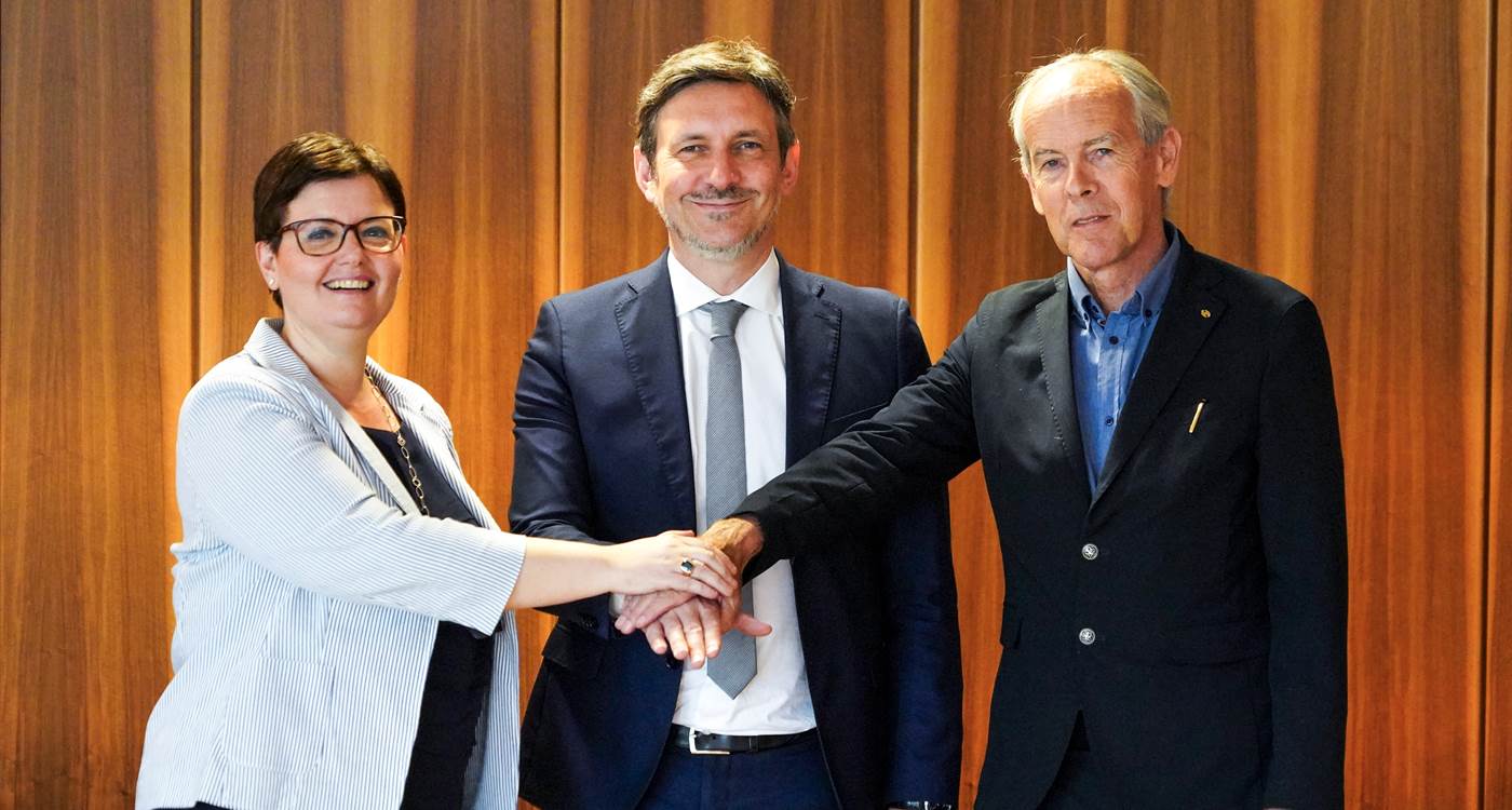 da sx Ivonne Forno - Achille Spinelli - Roberto Simoni