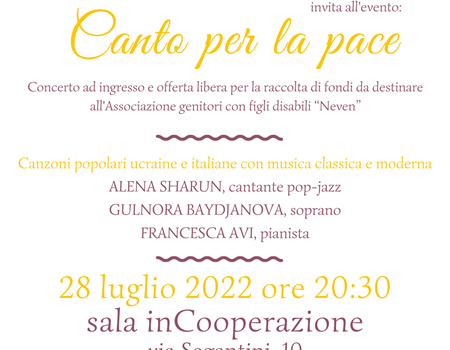 Canto per la pace | Locandina