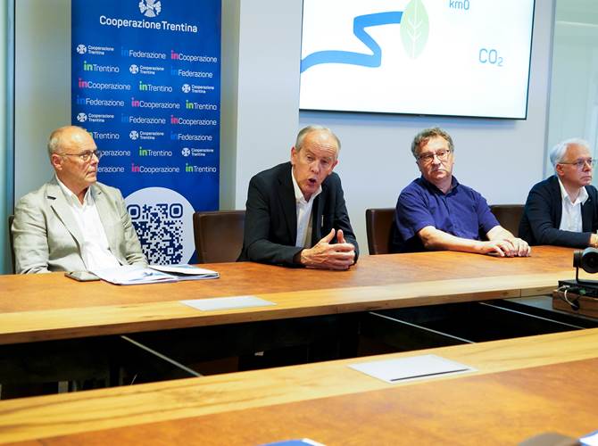 da sx Marco Pisoni - Roberto Simoni - Renzo Cescato - Arnaldo Dandrea