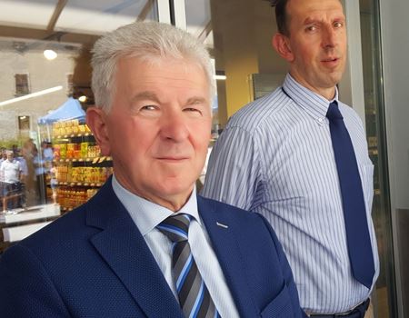 Da sinistra il presidente Guido Molinari e il direttore Gianfranco Molinari