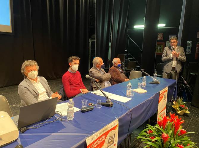 Un momento dell'evento per i 120 anni della Fc Vallagarina