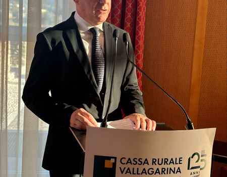 Il presidente della CR Vallagarina Maurizio Maffei