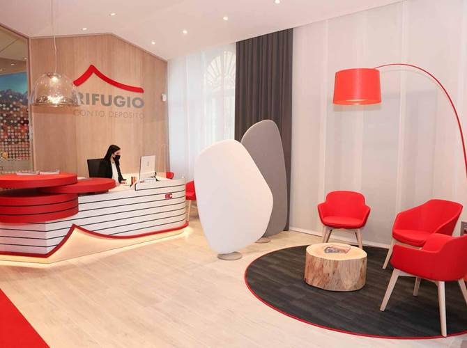 Aperto il nuovo ufficio di consulenza per il Conto Rifugio Mediocredito Trentino Alto Adige ha aperto al pubblico il primo ufficio di consulenza dedicato al "Conto Rifugio" di Mediocredito, a Trento in via Grazioli angolo via Paradisi.